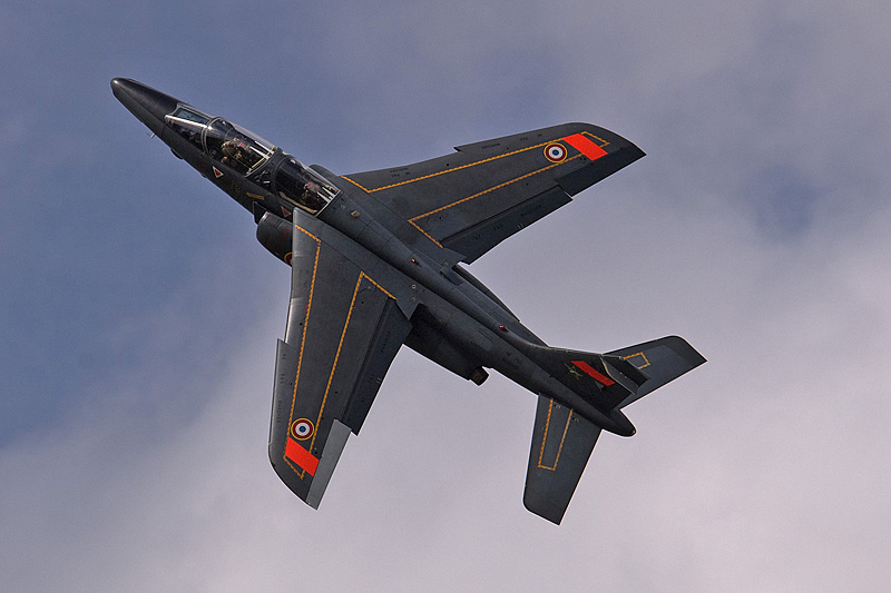 A novelty was the French Alpha Jet. Usually the French show their Mirage A novelty was the French Alpha Jet. Usually the French show their Mirage