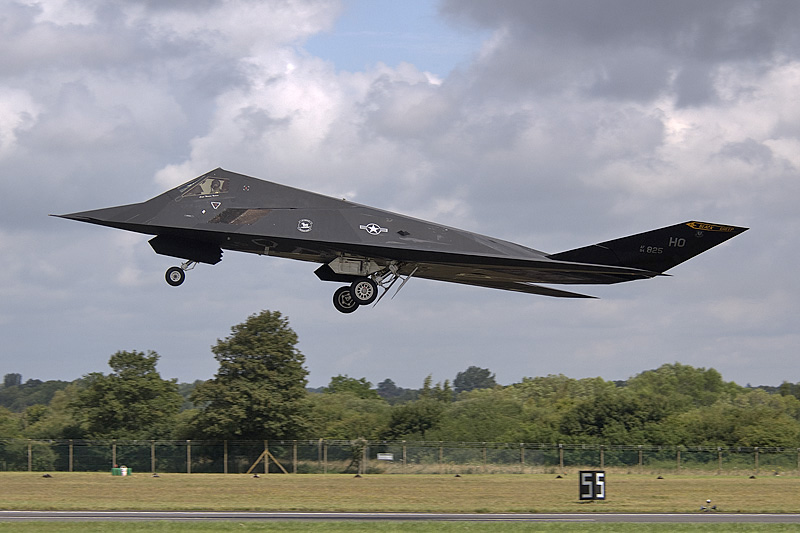 In 2008 it is farewell to the F-117A Nighthawk.